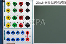 六相繼電保護測試儀接線端子